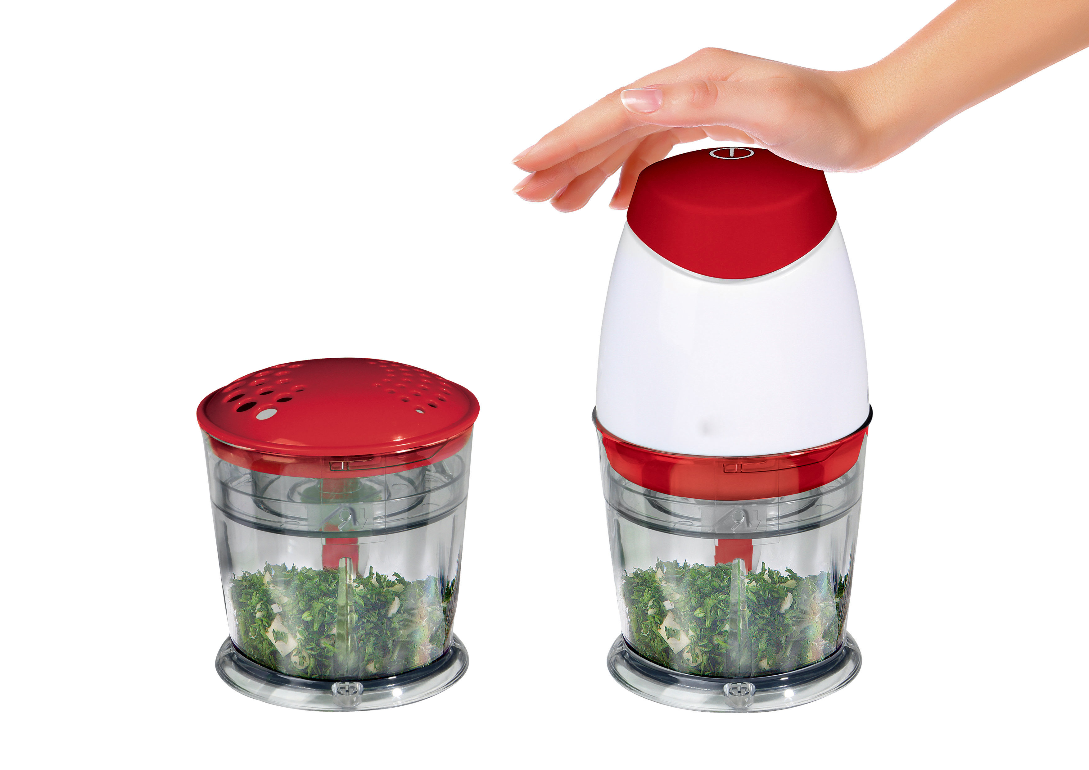 Mini Food Chopper GM-6090A Red